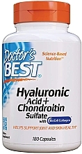 Kwas hialuronowy z siarczanem chondroityny i kolagenem na zdrowe stawy - Doctor's Best Hyaluronic Acid with Chondroitin Sulfate Capsules — Zdjęcie N6