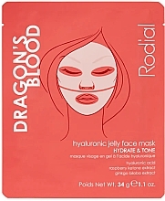 Kup Hialuronowa maska na twarz - Rodial Dragon's Blood Hyaluronic Jelly Face Mask