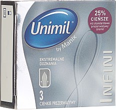 Kup Prezerwatywy 3 szt. - Unimil Infini