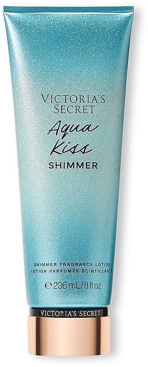 Perfumowany balsam do ciała nadający połysk - Victoria's Secret Aqua Kiss Shimmer Body Lotion — Zdjęcie N1