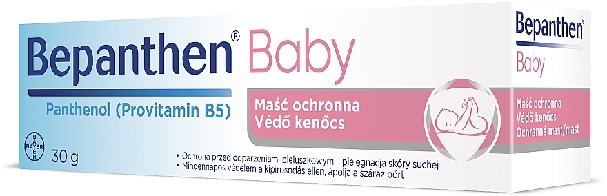 Maść dla niemowląt chroniąca przed odparzeniami pieluszkowymi - Bepanthen Baby Protective Salve — Zdjęcie N4