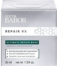 Regenerująca maska na twarz - Babor Doctor Babor Repair RX Ultimate Repair Mask — Zdjęcie N2