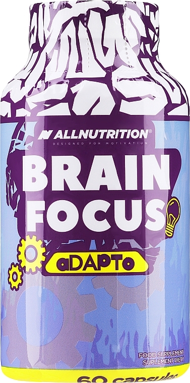 Suplement diety wspomagający pamięć i koncentrację - Allnutrition Brain Focus — Zdjęcie N1