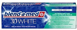 Kup Pasta do zębów Ekstremalny pocałunek mięty - Blend-a-med 3D White Extreme Mint Kiss Toothpaste