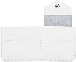 Biały portfel w pudełku prezentowym „Classy” - Makeup Bi-Fold Wallet White — фото N3