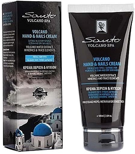 PREZENT! Krem do rąk i paznokci - Santo Volcano Spa Hand & Nails Cream — Zdjęcie N1