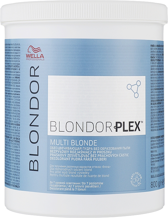 Rozjaśniający puder do włosów - Wella Professionals BlondorPlex Multi Blonde Lightener — Zdjęcie N2