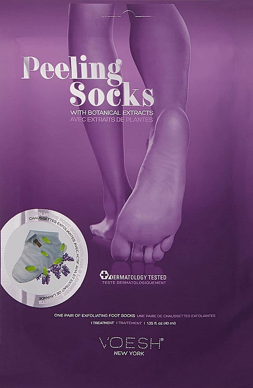 Skarpetki złuszczające do stóp - Voesh Peeling Socks — Zdjęcie N1