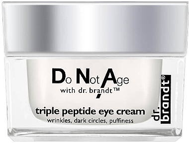 Krem przeciwzmarszczkowy pod oczy z peptydami - Dr Brandt Triple Peptide Eye Cream