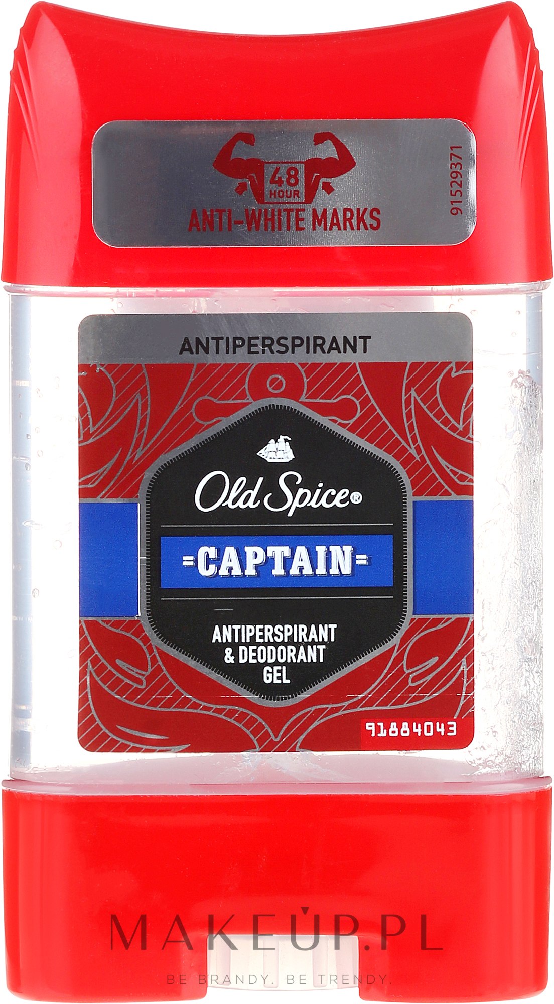 Antyperspirant w żelu - Old Spice Captain Antiperspirant Gel — Zdjęcie 70 ml