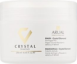 Intensywnie regenerująca maska do włosów - Arual Crystal Diamond Mask — Zdjęcie N4