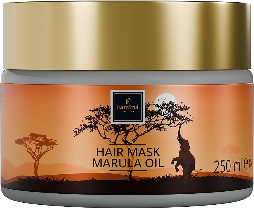 Maska do włosów z olejkiem marula - Famirel Hair Mask Marula Oil — Zdjęcie N1