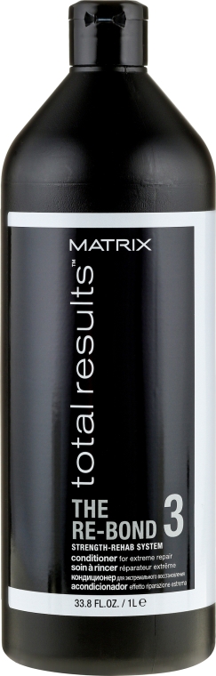 Odżywka do głębokiej regeneracji włosów - Matrix Total Results The Re-Bond 3 Conditioner — Zdjęcie N3