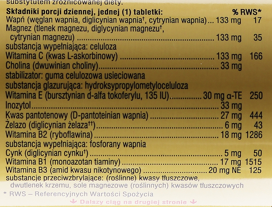 Suplement diety "Kompleks witaminowy" dla kobiet - Solgar Female Multiple — Zdjęcie N5