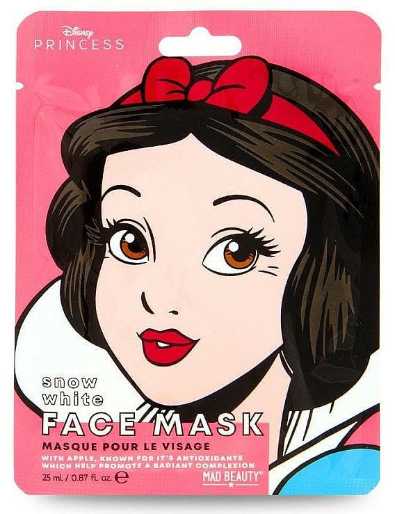 Maska nawilżająca Królewna Śnieżka - Mad Beauty Disney POP Princess Face Mask Snow White — Zdjęcie N1