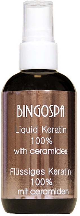 WYPRZEDAŻ Płynna keratyna 100% z ceramidami - BingoSpa 100% Pure Liquid Keratin With Ceramides * — Zdjęcie N1