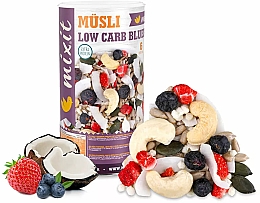 Kup Niskocukrowe musli w tubie Jagoda - Mixit Extra Protein Muesli Low Carb & Blueberry