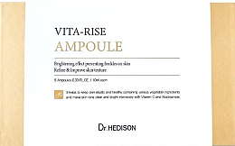 Kup Rozświetlające ampułki z witaminą C do twarzy - Dr.Hedison Vita Rise Ampoule