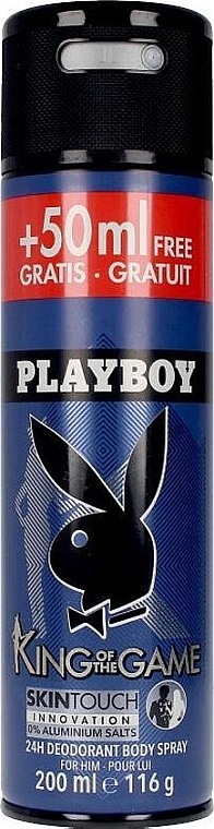 Playboy King Of The Game - Perfumowany dezodorant w sztyfcie dla mężczyzn — Zdjęcie N3