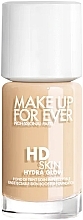 Podkład - Make Up For Ever Hd Skin Hydra Glow Foundation — Zdjęcie N1