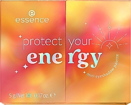 Paleta do makijażu oczu - Essence Protect Your Energy Mini Eyeshadow Palette — Zdjęcie N1