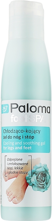 Chłodząco-kojący żel do nóg i stóp - Paloma Foot SPA — Zdjęcie N1
