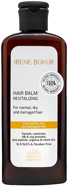Rewitalizujący balsam do włosów - Irene Bukur