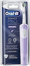 Elektryczna szczoteczka do zębów, fioletowa - Oral-B Vitality Pro x Clean Lilac Mist — Zdjęcie N1