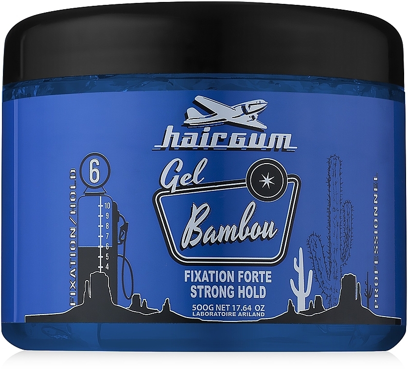 Żel do stylizacji z ekstraktem z bambusa - Hairgum Bambou Fixing Gel — Zdjęcie N2