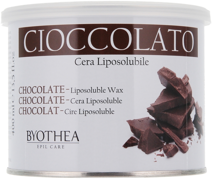 Rozpuszczalny w tłuszczach osk do depilacji Czekolada - Byothea Cioccolato Cera Liposolubilc