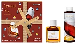 Korres Oceanic Amber Spread Joy - Zestaw (edt/50ml + sh/gel/250ml) — Zdjęcie N1