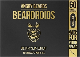 Kup Witaminy na porost brody - Angry Beards Beardoids