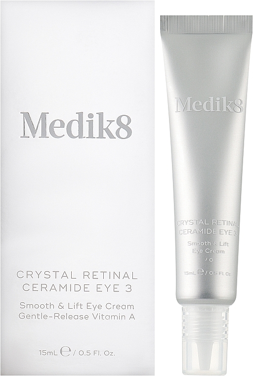Krem liftingujący wygładzający okolice oczu - Medik8 Crystal Retinal Ceramide Eye 3 — Zdjęcie N2