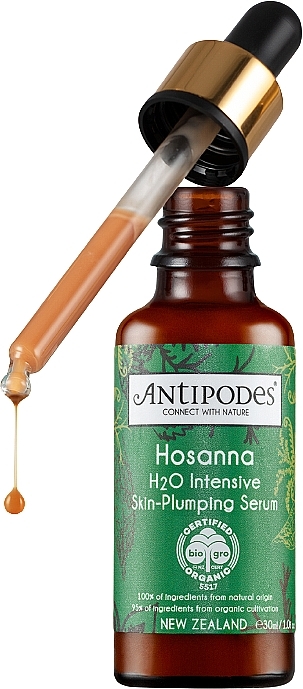 Intesywnie nawilżające serum do twarzy - Antipodes Hosanna H2O Intensive Skin-Plumping Serum  — Zdjęcie N2