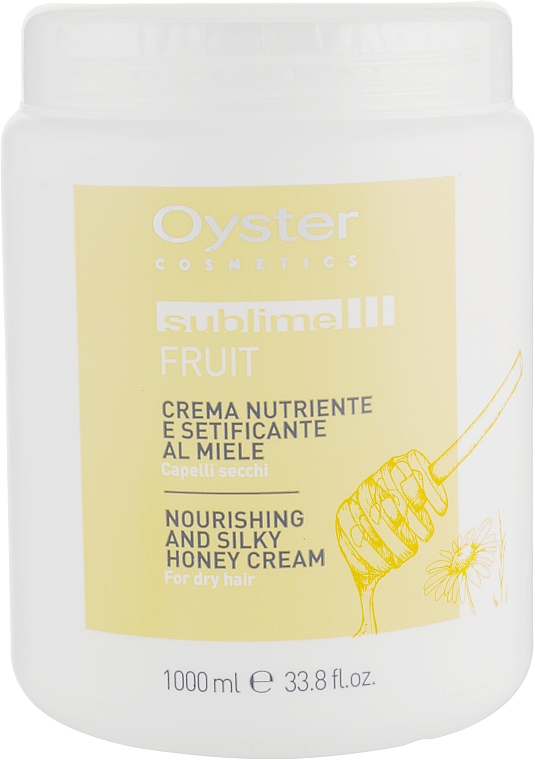 Maska do włosów z ekstraktem z miodu - Oyster Cosmetics Sublime Fruit Honey Extract Mask