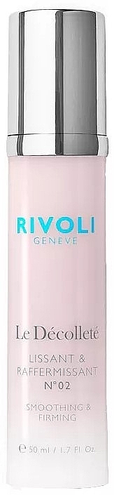 Wygładzająco-ujędrniający krem ​​do okolic dekoltu - Rivoli Geneve Le Decollete No. 02 Soothing & Firming — Zdjęcie N1