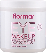 Kup Płatki z aloesem do demakijażu - Flormar Eye Make-Up Removal Pads with Aloe-Vera