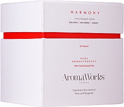 Świeca zapachowa Róża i bergamotka - AromaWorks Harmony Candle — Zdjęcie N5