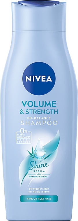 Pielęgnujący szampon zwiększający objętość włosów cienkich - NIVEA Hair Care Volume Care Shampoo  — Zdjęcie N6