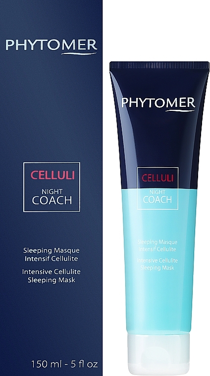 Intensywnie antycellulitowa maska na noc - Phytomer Celluli Night Coach Intensive Cellulite Sleeping Mask — Zdjęcie N1