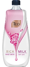 Mydło glicerynowe w płynie o działaniu nawilżającym - Teo Milk Rich Tete-a-Tete Pure Camellia Liquid Soap — Zdjęcie N2