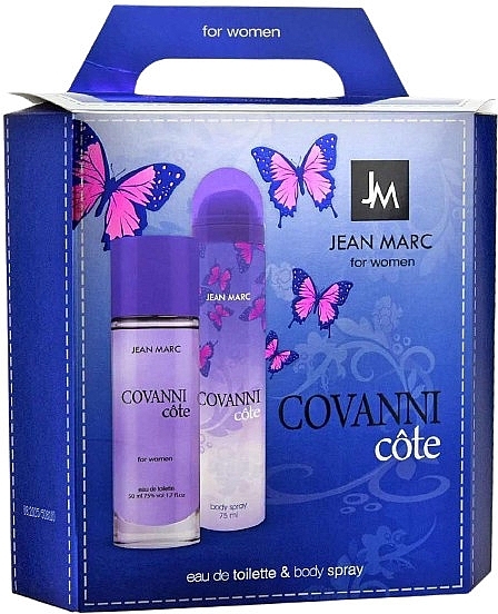 Zestaw - Jean Marc Covanni Cote (edt/50ml + deo/75ml) — Zdjęcie N1