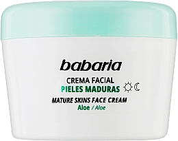 Kup Krem z aloesem do cery dojrzałej - Babaria Aloe Vera Mature Skin Face Cream