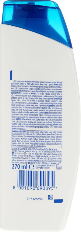 Przeciwłupieżowy szampon dla mężczyzn - Head & Shoulders Men Ultra Total Care Shampoo With Sea Minerals — Zdjęcie N2