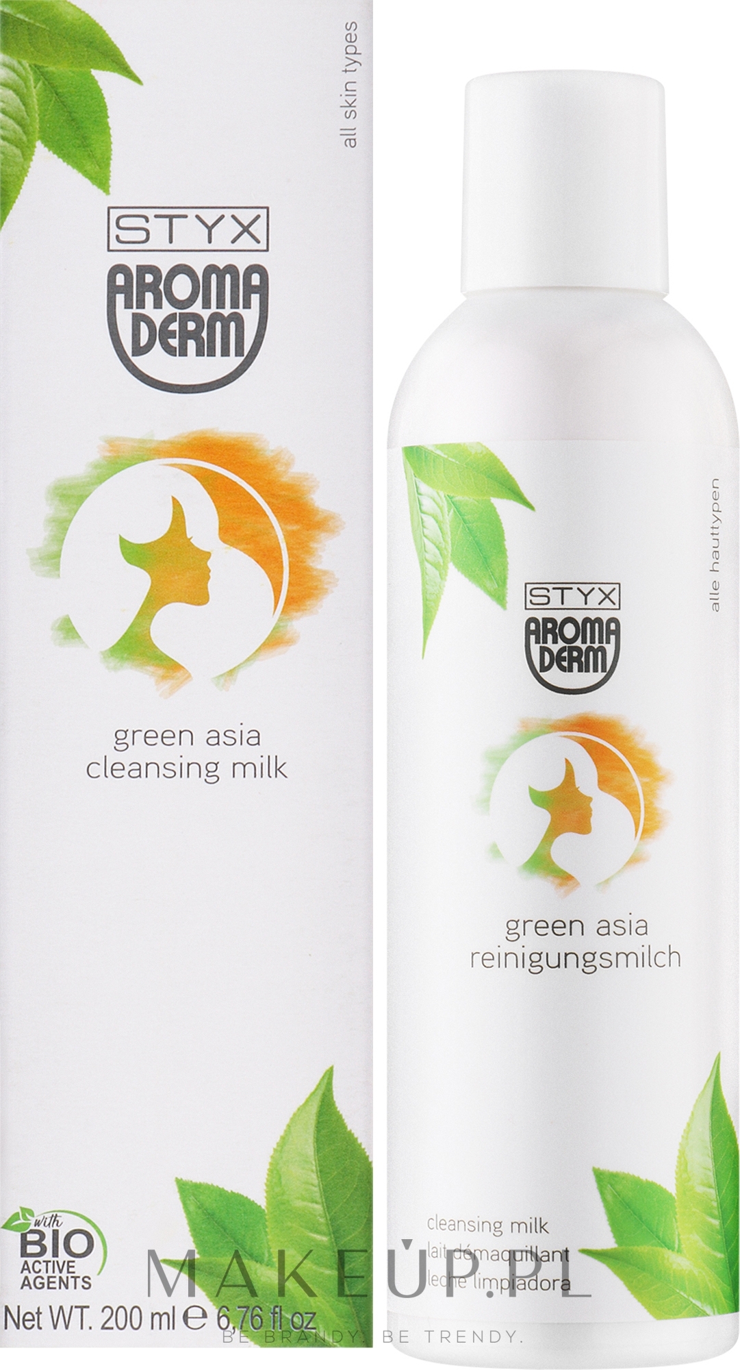 Oczyszczające mleczko do ciała - Styx Naturcosmetic Aroma Derm Green Asia Cleansing Milk — Zdjęcie 200 ml