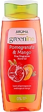 Żel pod prysznic Granat i mango - Aroma Greenline Shower Gel "Pomegranate & Mango" — Zdjęcie N1