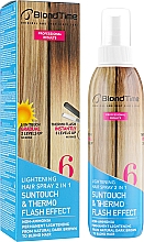 Rozświetlający lakier do włosów 2 w 1 - Blond Time Lightening Hair Spray — Zdjęcie N1