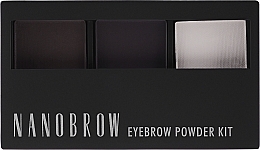 Paleta do makijażu brwi - Nanobrow Eyebrow Powder Kit — Zdjęcie N2