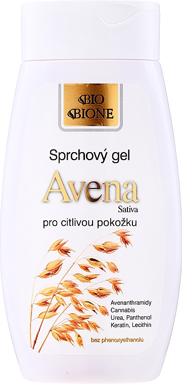 Żel pod prysznic do skóry wrażliwej - Bione Cosmetics Avena Sativa Body Shampoo For Sensitive Skin — Zdjęcie N1