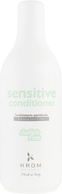 Odżywka bezsiarczanowa do codziennego stosowania - Krom Sensitive Conditioner — Zdjęcie N1